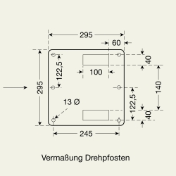 COMPACT Systemschranke mit Gasdruckfeder (6): Zum Vergr&ouml;&szlig;ern bitte anklicken