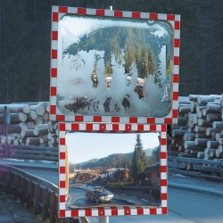 DURABEL IceFree Verkehrsspiegel (2): Zum Vergr&ouml;&szlig;ern bitte anklicken