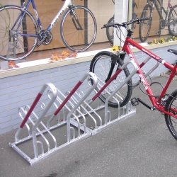 Bild morion fahrradständer: MORION Fahrradständer mit Anlehnbügel