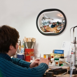 Bild beobachtungsspiegel: INDOOR Raumspiegel