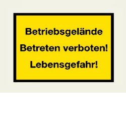 Hinweistafeln