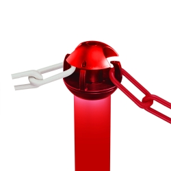 MORION chain warning stand (2)