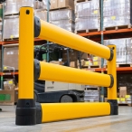  BLACK BULL FLEX+ Rammschutz-Geländer L-Line mit Unterfahrschutz  (3)