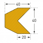  MORION Prallschutz für Kanten  (4)