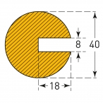  MORION Prallschutz für Profile  (8)