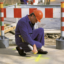 Baustellen markieren